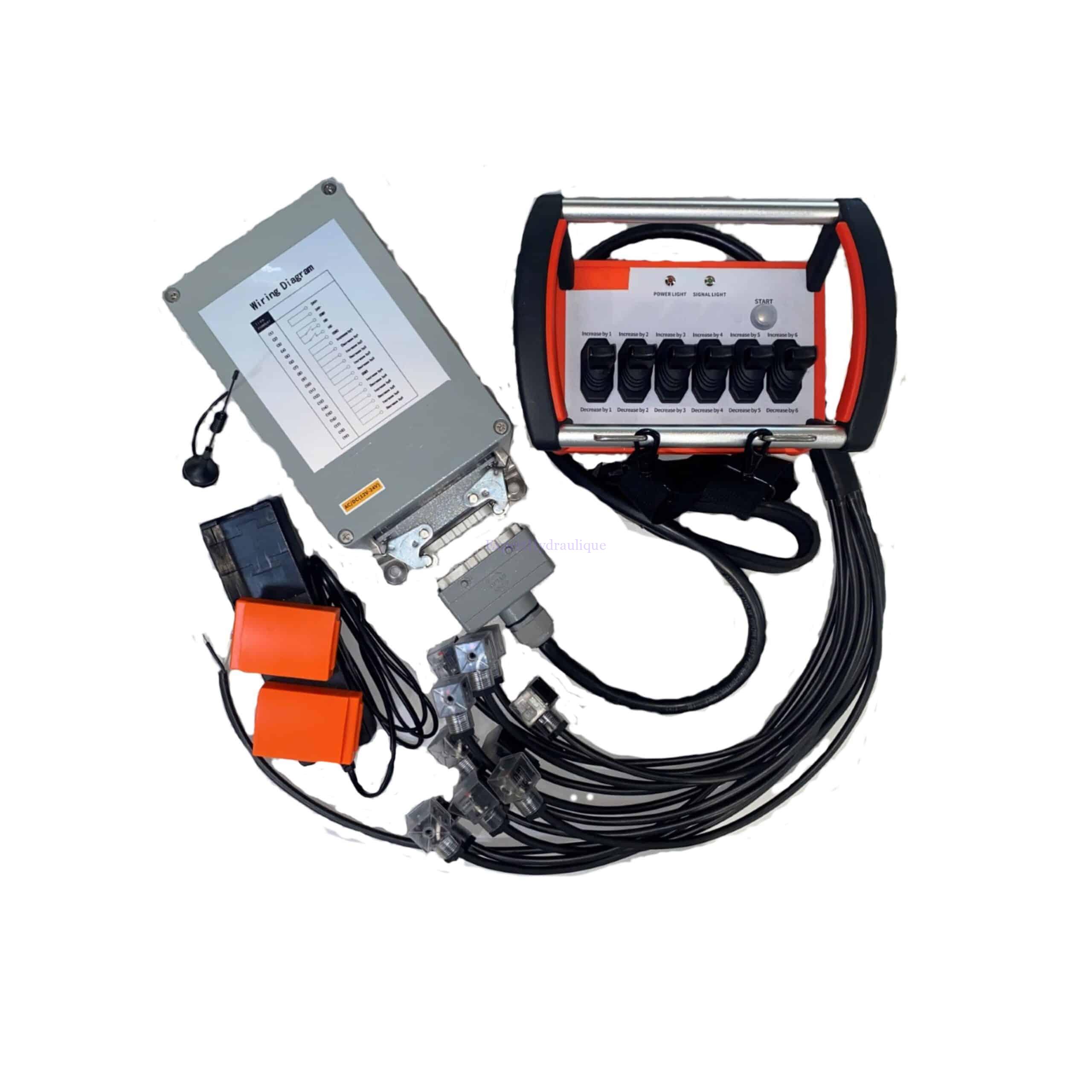 Radio commande 6 fonctions double effet – 12/24 V – Image 2